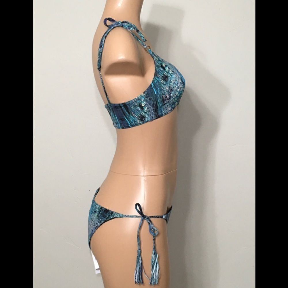 New. PILYQ Python bikini. M-top/S-bottom. NWT - Picture 5 of 9